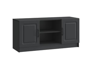 Meuble tv coloris noir 102 cm <strong></strong>  <strong></strong>