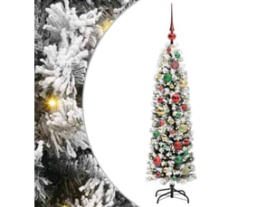 Sapin de noël artificiel, arbre de noël vert 120 cm pvc et acier et plastique shl8959