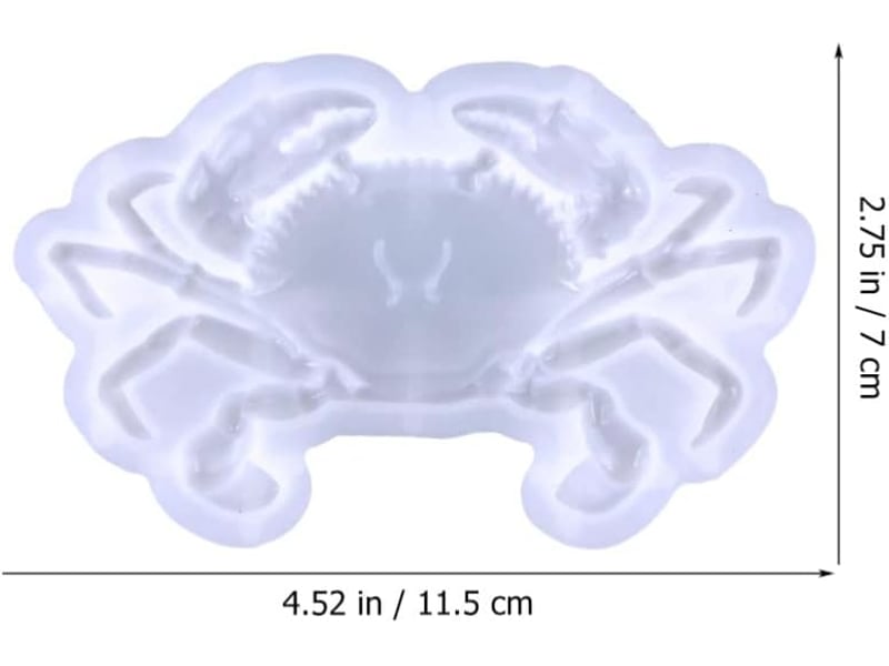 Moules en résine en silicone en forme de crabe - vie marine - animaux de l'océan - moules de moulage en résine époxy - moules de moulage en résine épo NO Commercial reference - Conforama C
