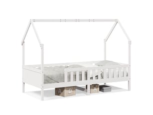 Lit simple 90x190 cm    coloris blanc