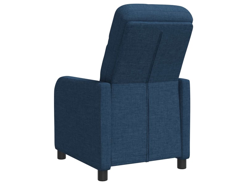 Vidaxl fauteuil inclinable bleu tissu - Conforama E