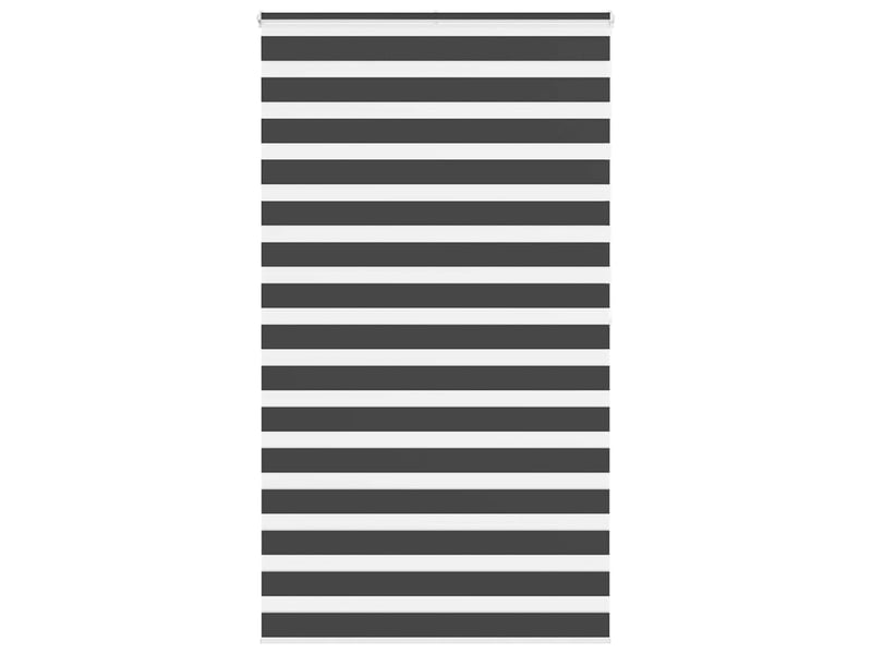  Store zèbre, store de fenêtre noir 130x200 cm largeur du tissu 125,9 cm polyester cf48875  - Conforama B