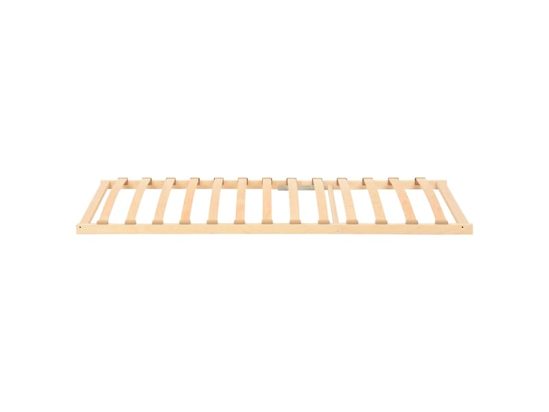  Lit simple- lit adulte -  sommier à lattes sans matelas avec 13 lattes 100x200 cm  - Conforama A