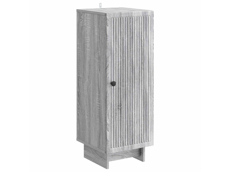  Buffet - bahut - meuble de rangement sonoma gris 33 x 34,5 x 90 cm bois d'ingénierie  - Conforama A