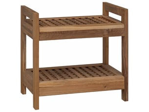 Etagère 45 cm coloris marron  