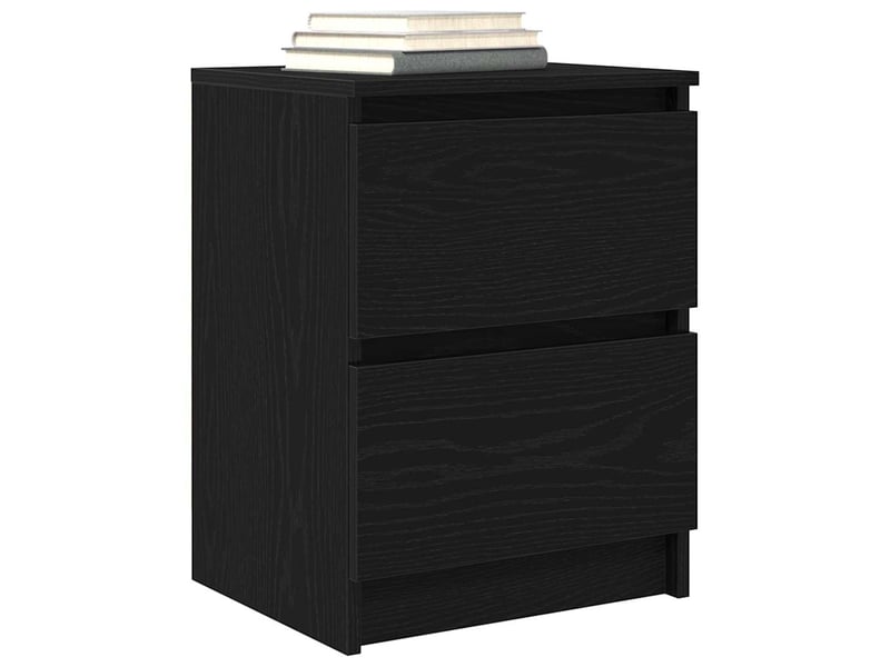  Meuble tv - banc tv - meuble de rangement noir 40x35x54 cm bois d'ingénierie  - Conforama D