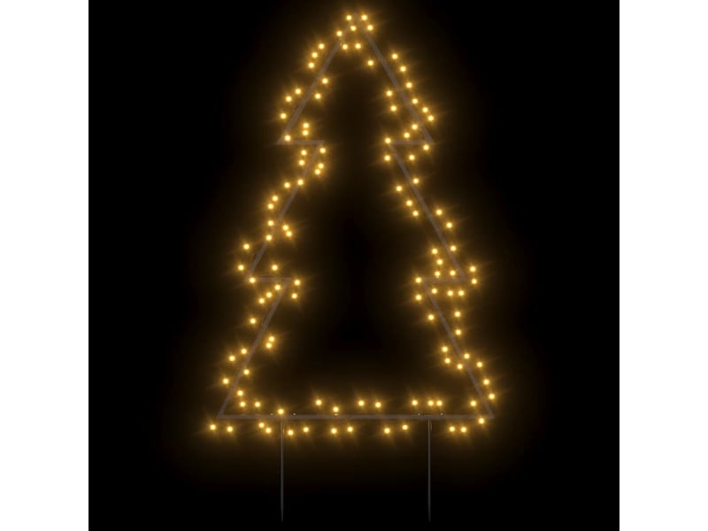  Décoration lumineuse arbre de noël avec piquets 115 led 90 cm  - Conforama C