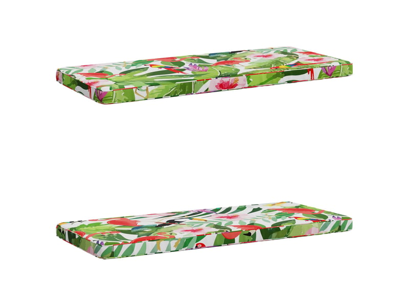  Lot de 2 coussins de banc, coussins d'assise vught 100 % polyester cf57728  - Conforama A