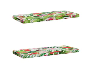 Lot de 2 coussins de banc, coussins d'assise vught 100 % polyester cf57728