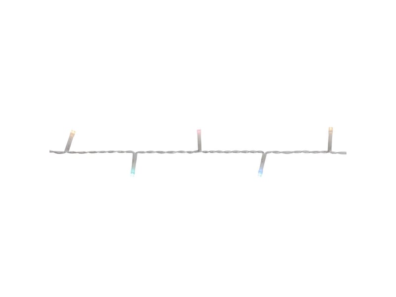  Guirlande lumineuse d'extérieur 5 m 67 led fil transparent 13 fonctions avec minuteur sur secteur  - Conforama D