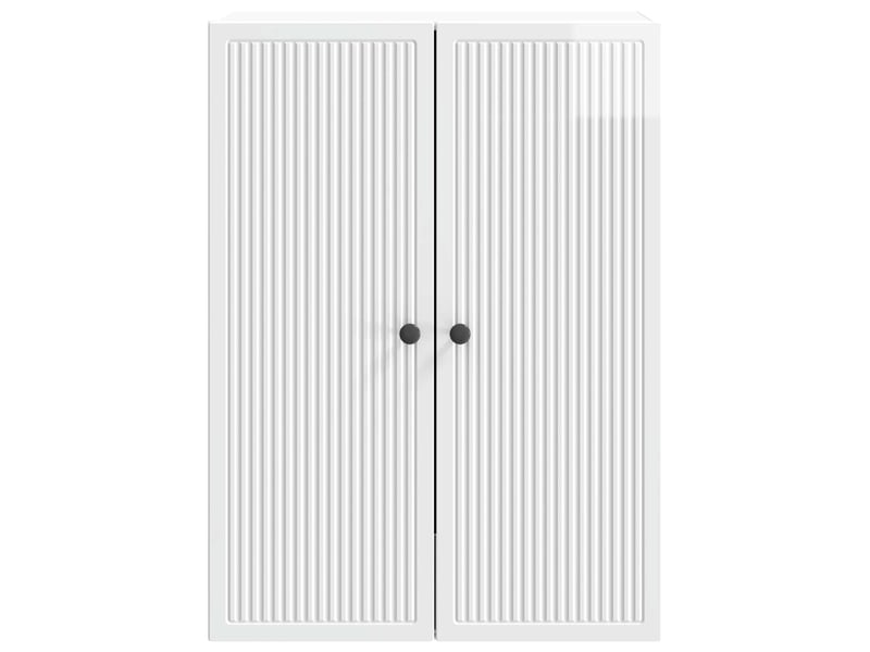  Armoire murale salon, meuble de rangement blanc brillant 66 x 34,5 x 90 cm shl5343  - Conforama D
