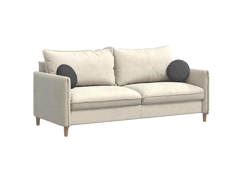  Lot de 2 coussins de siège, coussins décoratifs tissu en velours côtelé gris foncé cf59804  - Conforama C