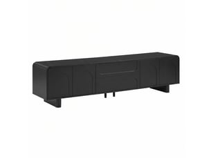 Meuble tv coloris noir 180 cm <strong>PANGIVO</strong>  <strong>GL7990S</strong>