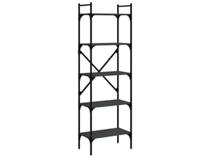Bibliotheque coloris  noir  <strong></strong> <strong></strong> - 56 cm x 174 cm