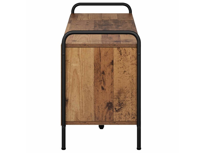  Meuble tv, banc tv 140x39,5x50 cm bois ancien bois d'ingénierie shl40618  - Conforama D