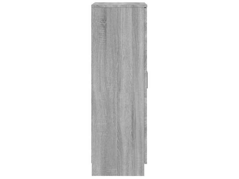  Meuble à chaussure, armoire à chaussures sonoma gris 55x35x108 cm bois d'ingénierie  - Conforama E