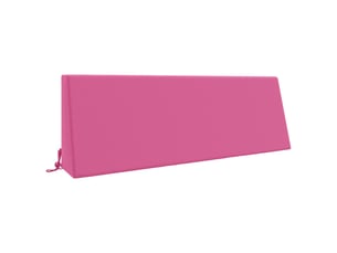 Coussin de dossier, coussin de dos soest 100 % polyester rose 120 x 20 x 40 cm cf55232