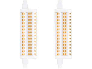 2 ampoules r7s 118mm 20w 4000k dimmable 2200lm