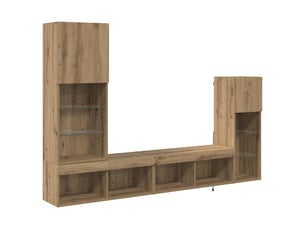 Meuble tv coloris bois clair  <strong></strong>  <strong></strong>