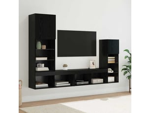 Meuble tv coloris noir  <strong></strong>  <strong></strong>