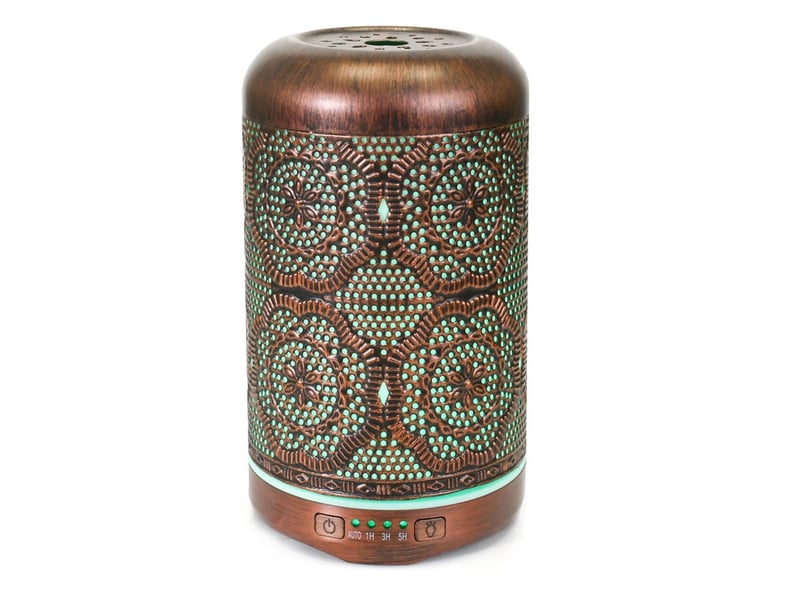  Diffuseur d'huiles essentielles – 7 couleurs changeantes, arrêt automatique  - Conforama A