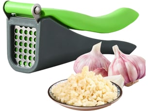 Presse ail inoxydable,hachoir manuel de cuisine accessoire cuisine détachable à poignée ergonomique antidérapante pour maison camping cuisson