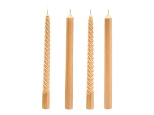 Lot de 4 bougies bâton 48 g