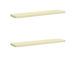 Lot de 2 coussins de banc, coussins d'assise vught 100 % polyester crème cf57946