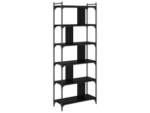 Bibliotheque coloris  noir  <strong></strong> <strong></strong> - 76 cm x 192 cm