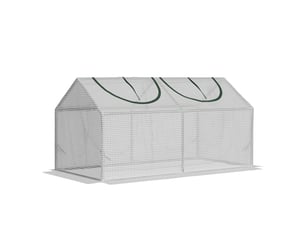 Serre fenêtre, film filet pe, aluminium, balconjardin, tomates 120x60x60 cm, blanche.