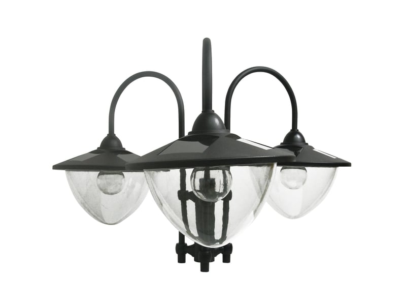  Lanterne solaire 60x55x189 cm ip44 noire  - Conforama C