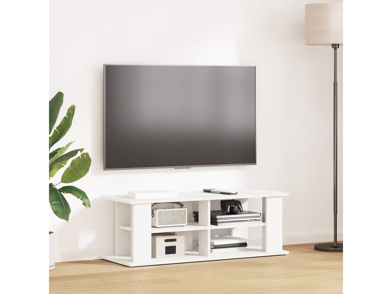  Support de télévision blanc 96x35x33,5 cm  - Conforama B