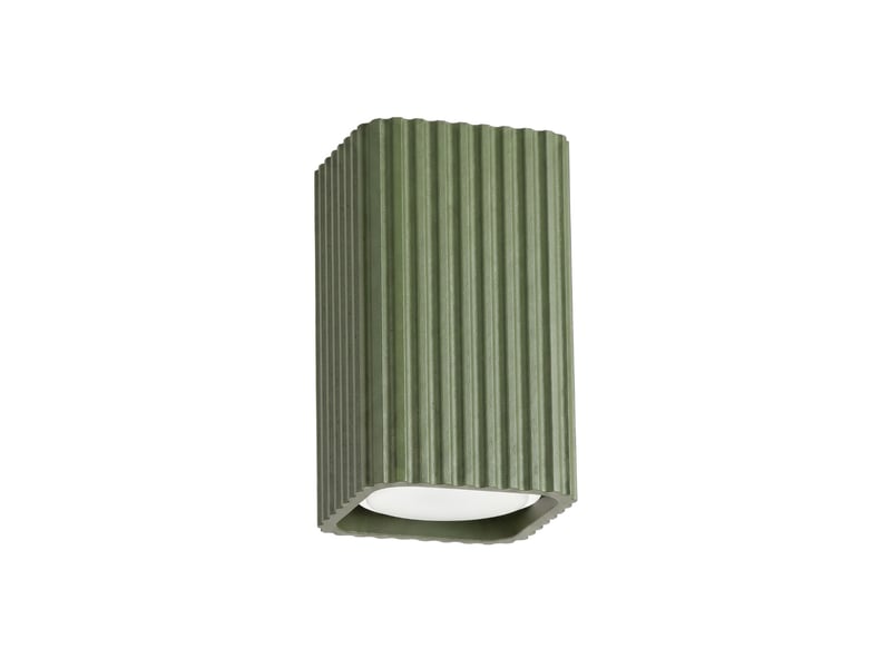  Plafonnier rayo 10 vert olive aluminium moderne 10x6x6cm SL.3177 - Conforama A