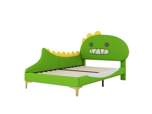 Lit simple 90x200 cm PHOEBE CAT   coloris vert