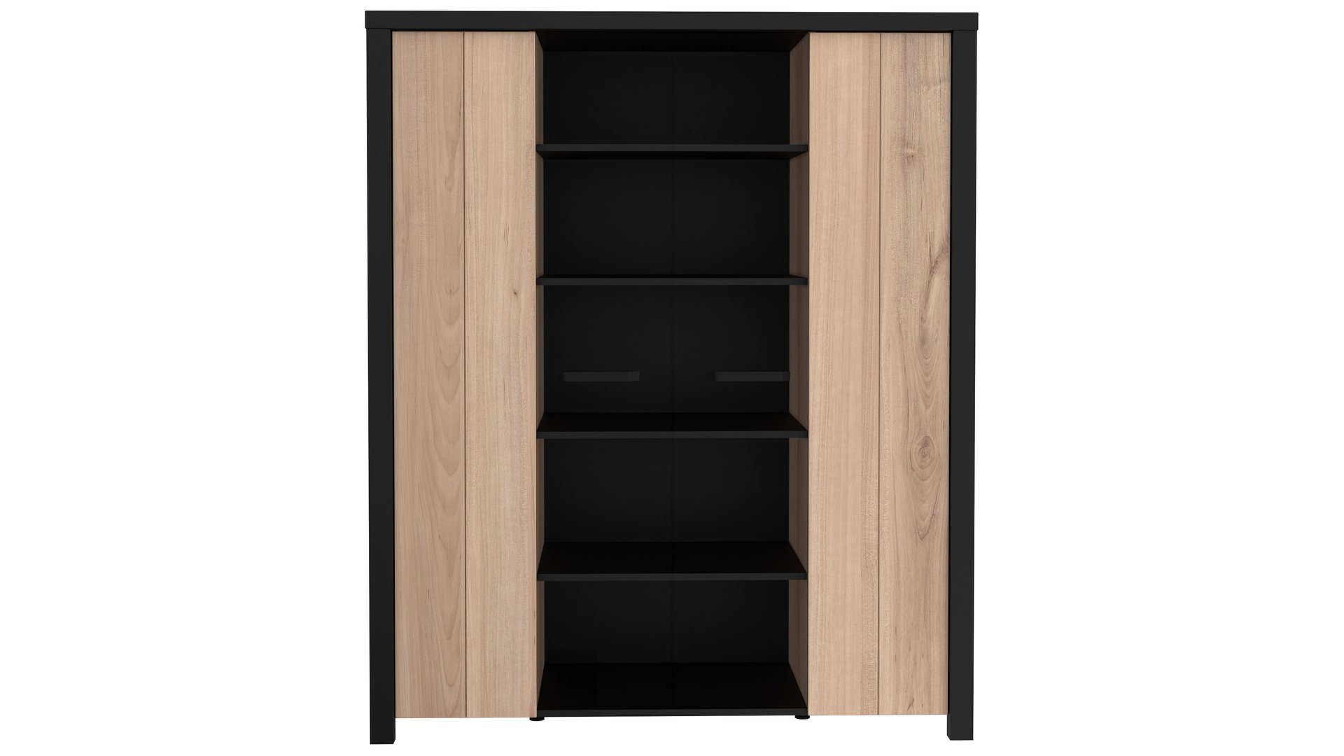 Vitrine BROOKLYN bicolore 156.7 Conforama