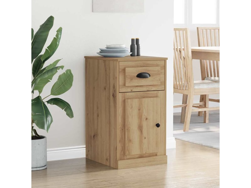  Meuble d'appoint, meuble de rangement salon 40 x 50 x 75 cm bois d'ingénierie  - Conforama D