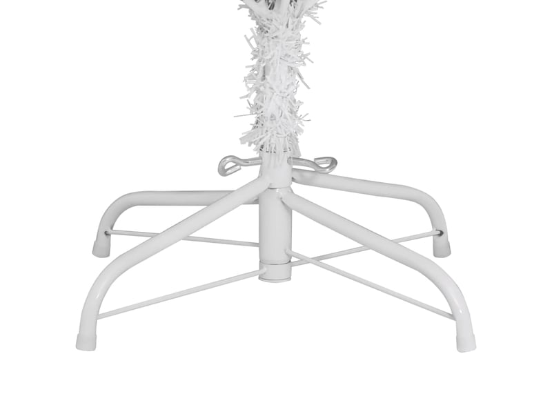  Sapin de noël - arbre de noël artificiel à charnières avec support blanc 270 cm  - Conforama E
