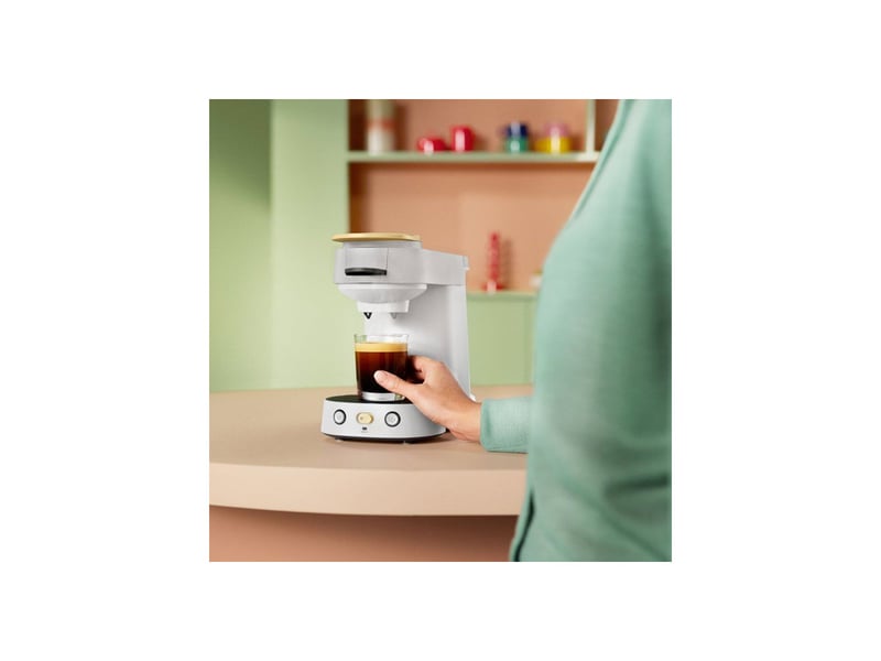  Machine a dosettes senseo vibe csa225 0.9 l gris ice grey crema plus 1 2 tasses PHI8720389078309 - Conforama E