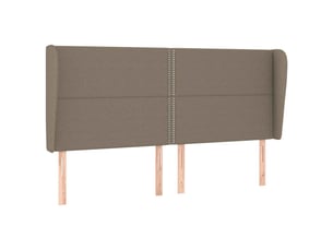 Tete de lit A poser largeur 203 cm   taupe