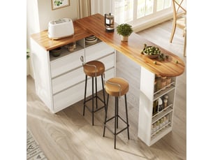Bar coloris blanc evarich - 39 cm