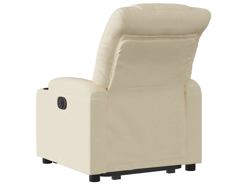  Fauteuil inclinable salon, fauteuil relax crème tissu shl74824  - Conforama E