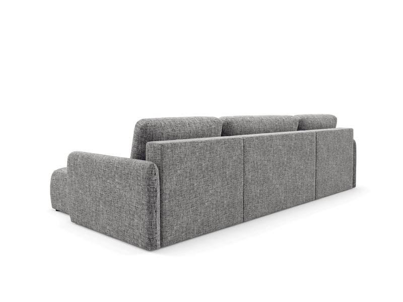 Canapé d'angle convertible livello u gris - Conforama C