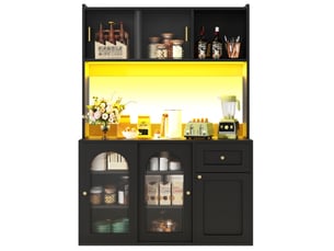 Buffet coloris noir