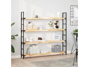 Étagère flottante, panneau de bois 140x20x4 cm bois d'acacia massif non traité cf41576