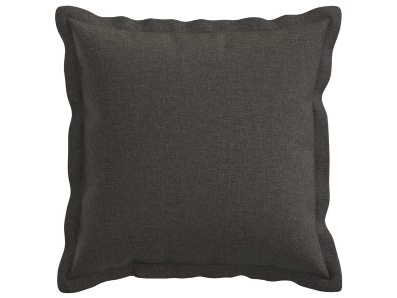  Lot de 6 housses de coussin houten gris foncé 50 x 50 cm cf49983  - Conforama A