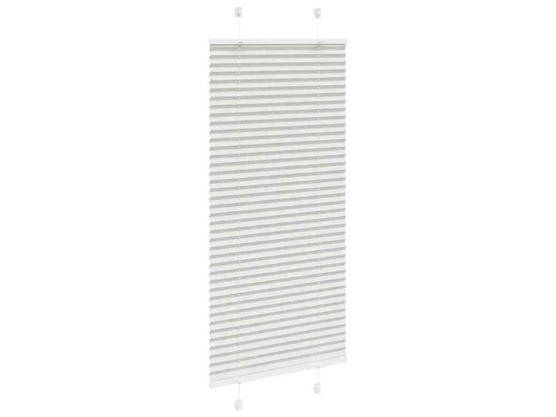  Store plissé, store de fenêtre gris clair 55x150 cm largeur du tissu 54,4 cm cf46892  - Conforama C