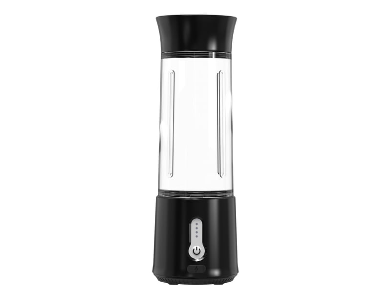  Blender portable sans fil usb-c, 6 lames inox, led, 620g, pctg, 89×89×270mm - noir  - Conforama A