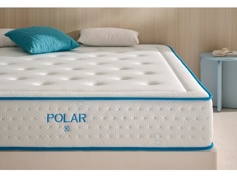 Matelas hybride à ressorts ensachés polar duo - double face étéhiver, mi-ferme, ressorts ensachés 8435720067637 - Conforama D