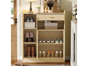 Meuble à chaussures 12 paire(s)  <strong></strong>  <strong>Fay Lum</strong> coloris naturel