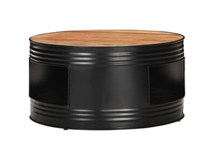 Table basse rectangulaire coloris noir  